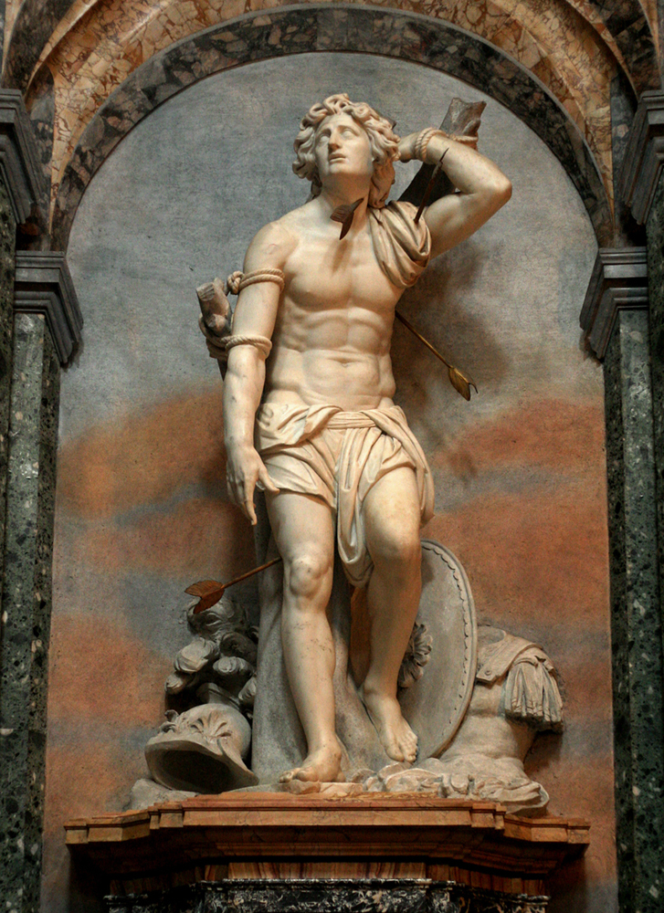 Paolo Campi's Saint Sebastian. Photo: Wojciech Dittwald