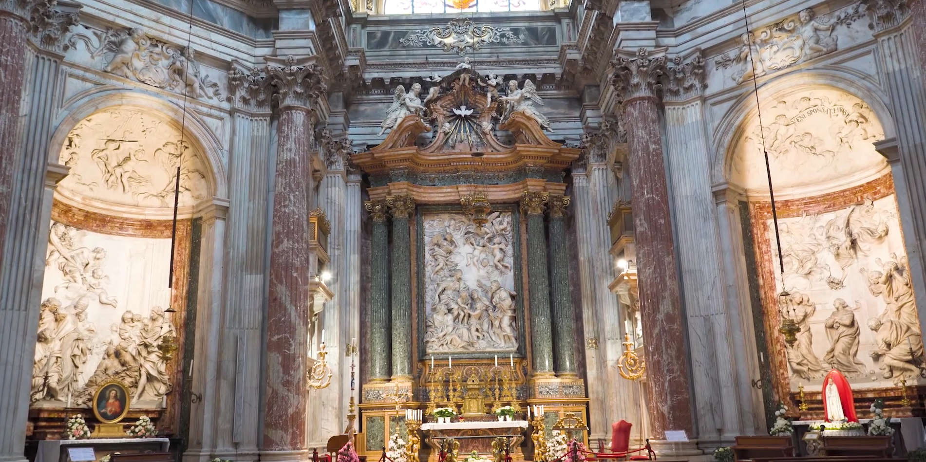 Interior of Sant'Agnese in Agone