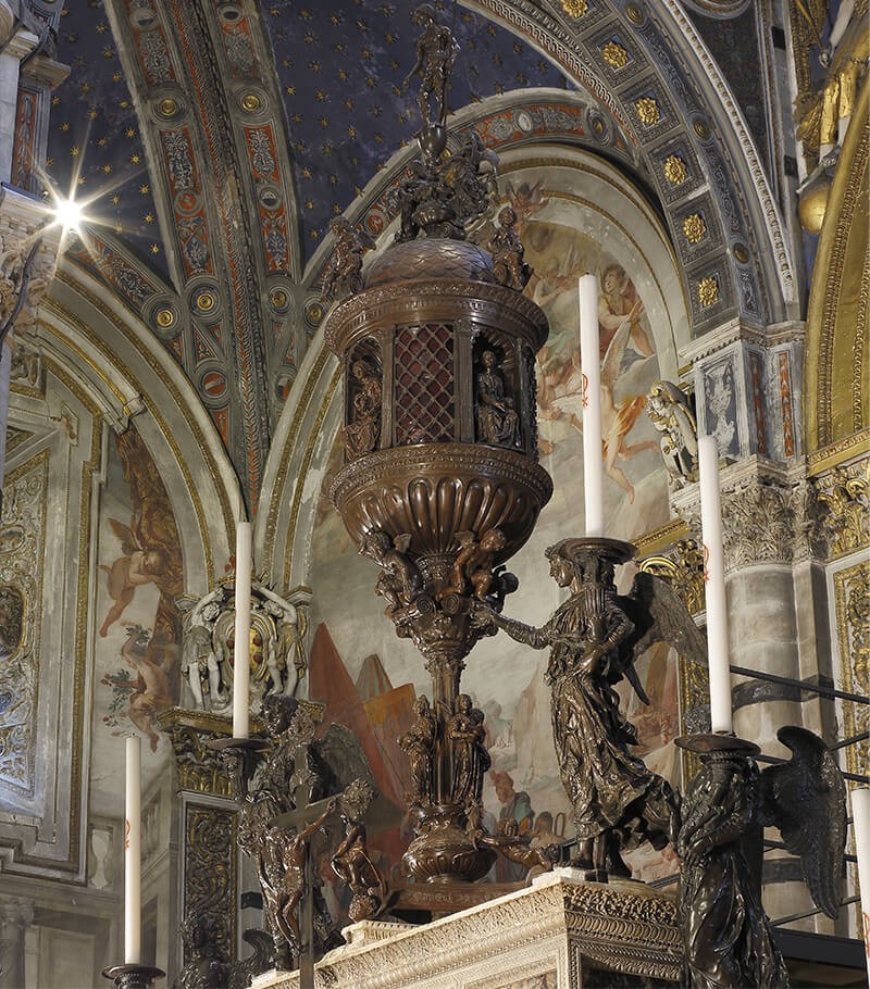 The altar of the Cathedral of Siena. Photo: Opera del Duomo di Siena