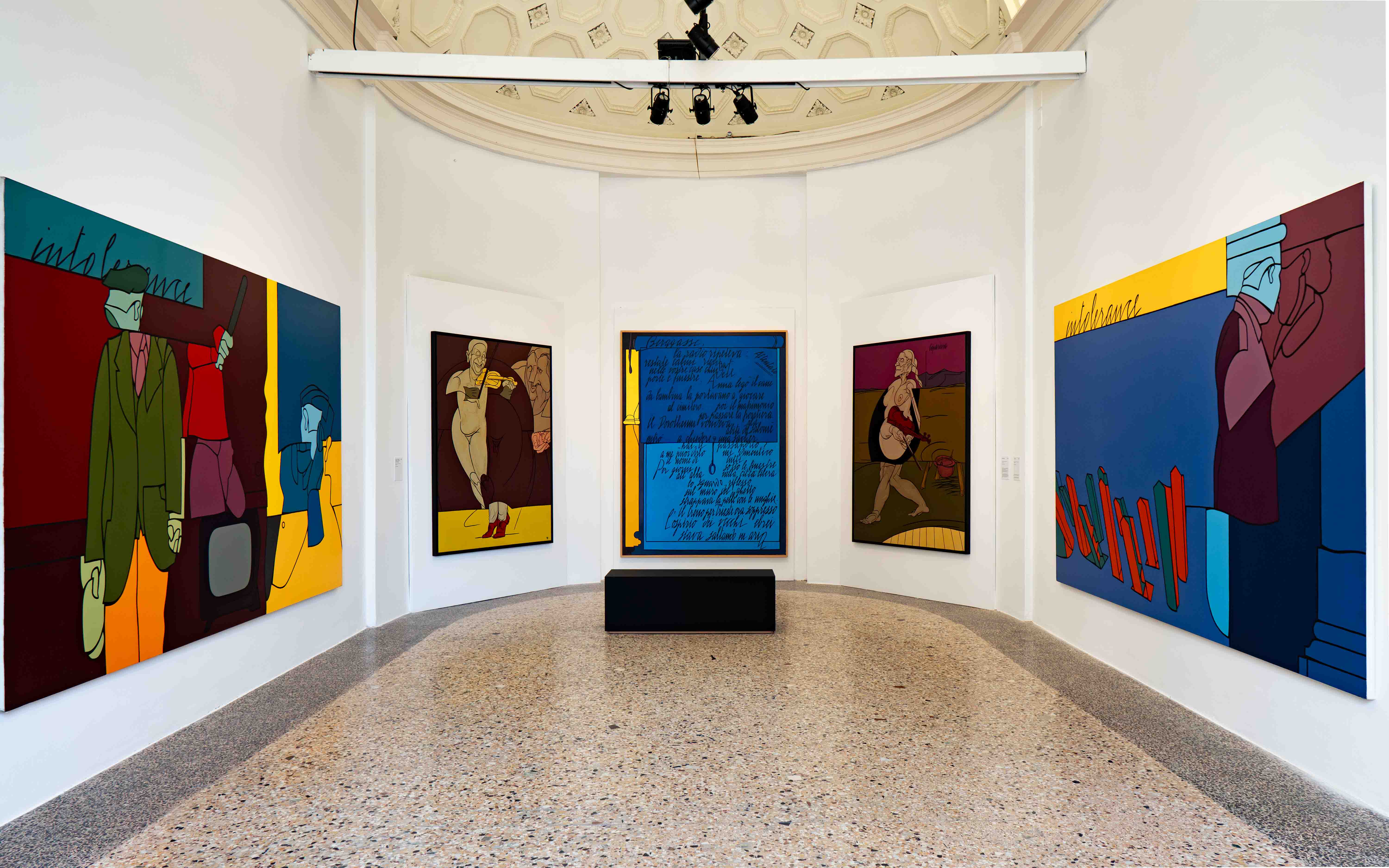Valerio Adamiヴァレリオ・アダミPortrait Dissimulé Self-Portrait, 1983 - Valerio Adami - WikiArt.org