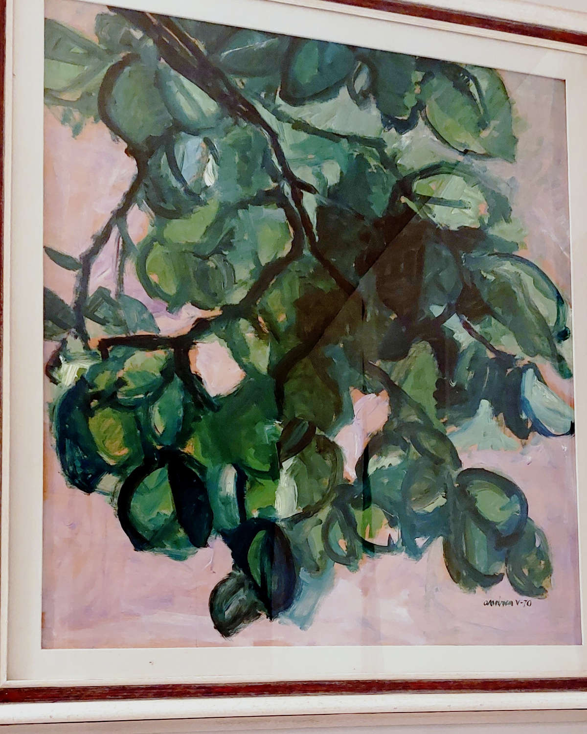 Andrea Baboni, Hazel Branch (1968; óleo)