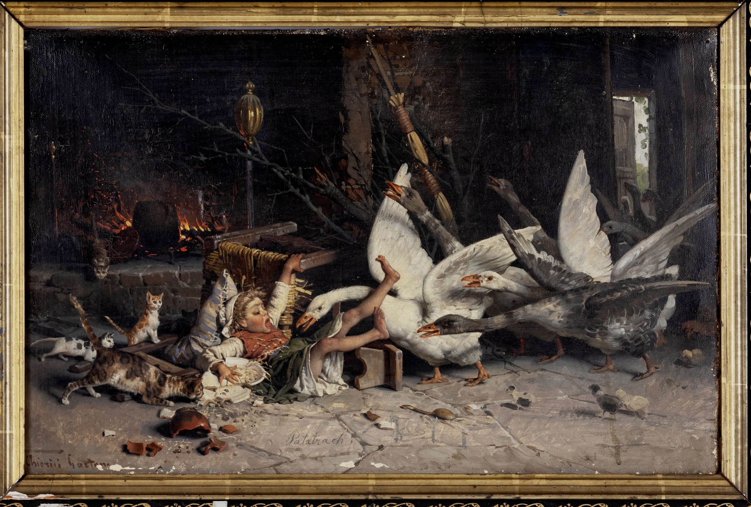 Gaetano Chierici, Patatrac (1887)