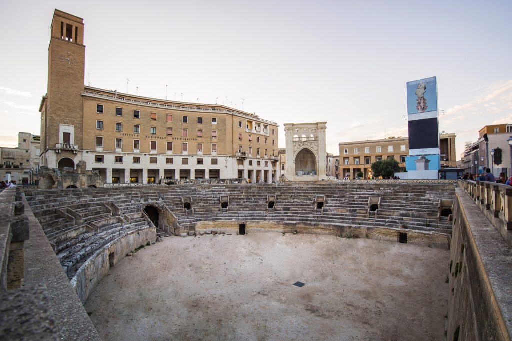 The Amphitheater of Lecce