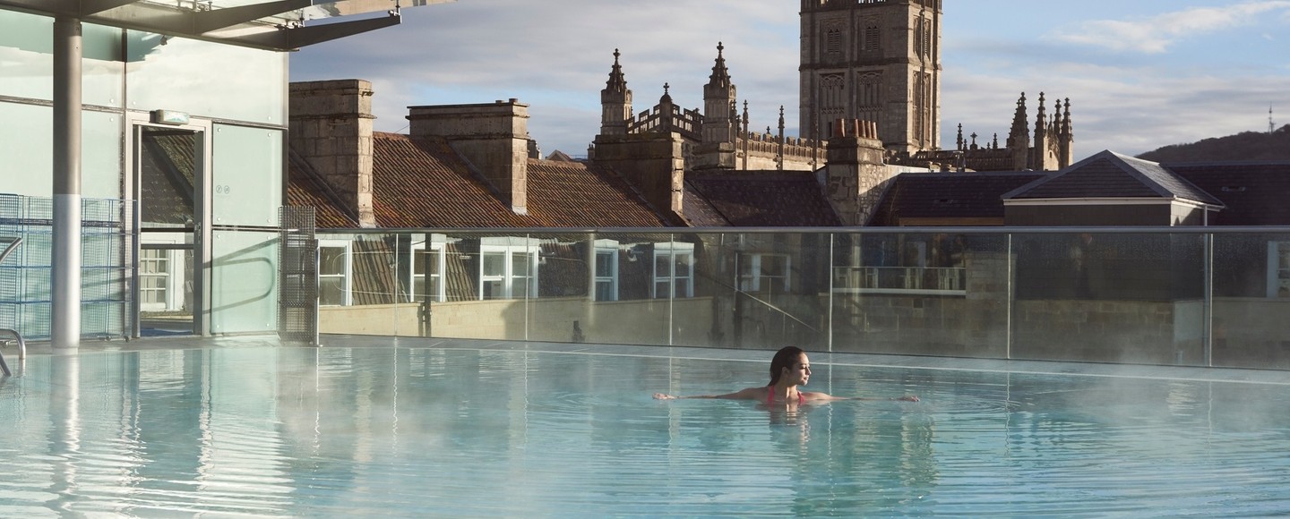 Modern baths in Bath. Photo: Visit Britain