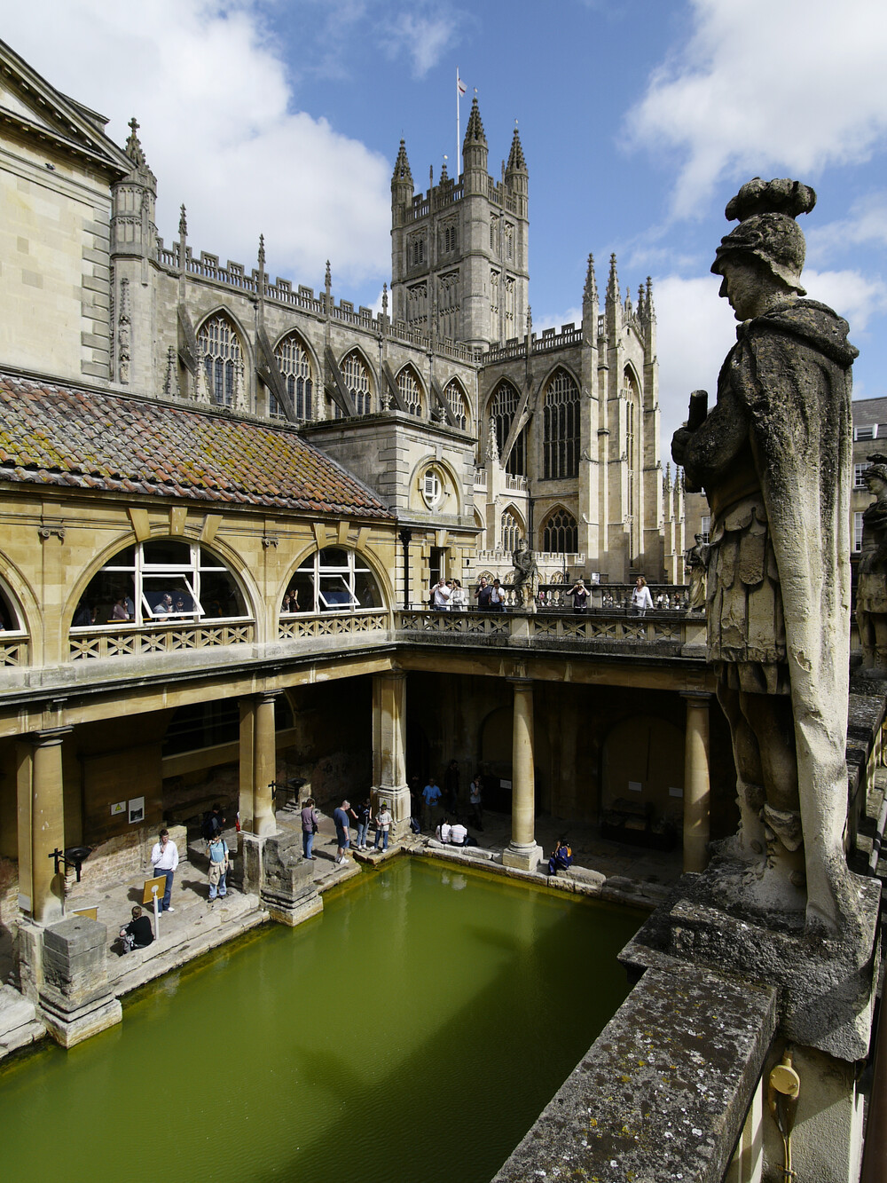 Roman baths in Bath. Photo: Bath Tourism Plus