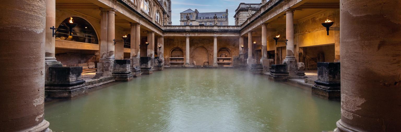 Roman Baths of Bath. Photo: Roman Baths