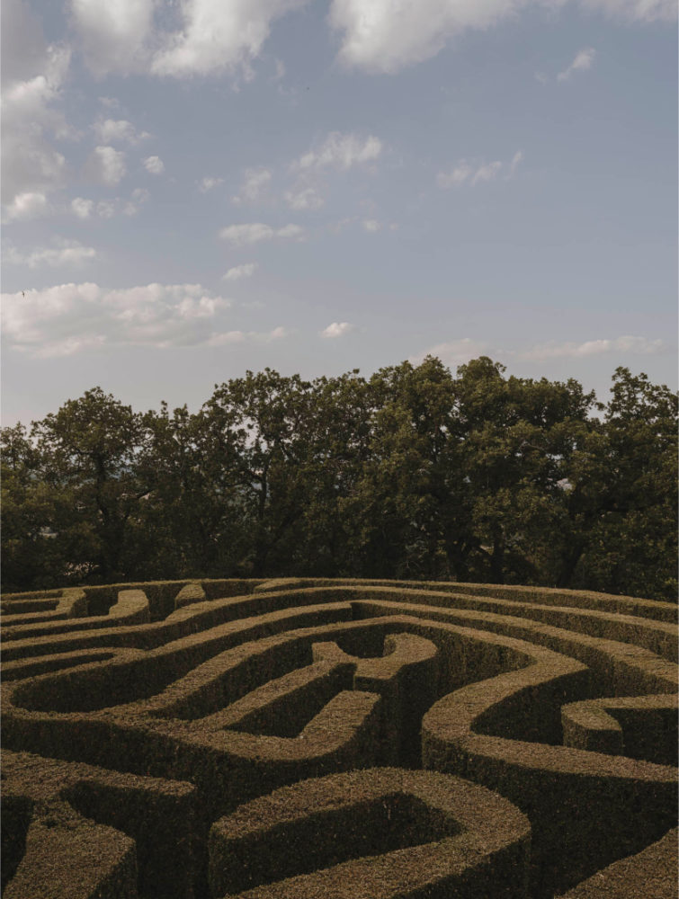 Labyrinth. Photo: Monte Vibiano Winery