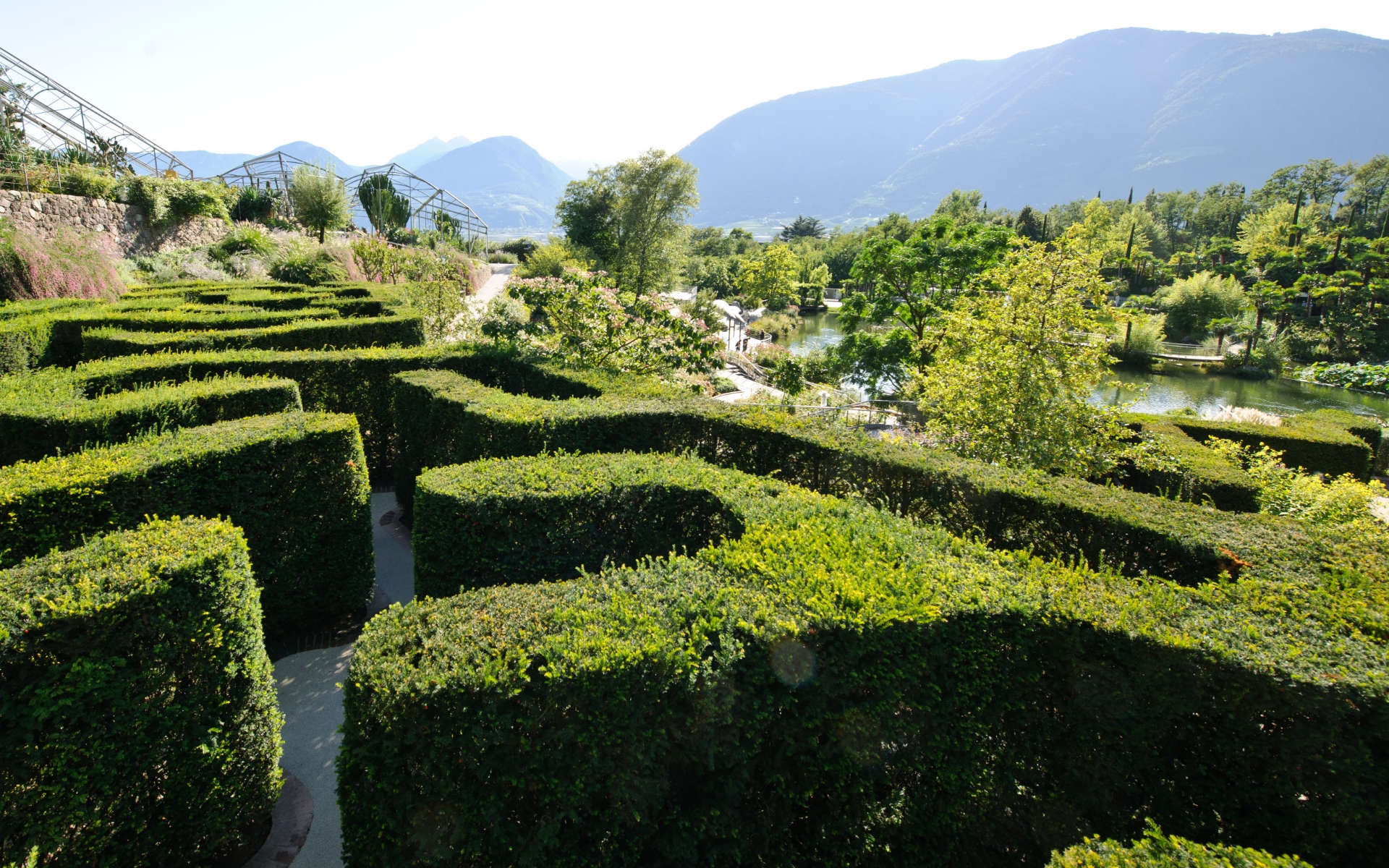 Il labirinto del Trauttmansdorff Castle