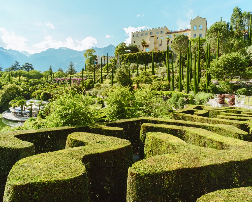 Il labirinto del Trauttmansdorff Castle