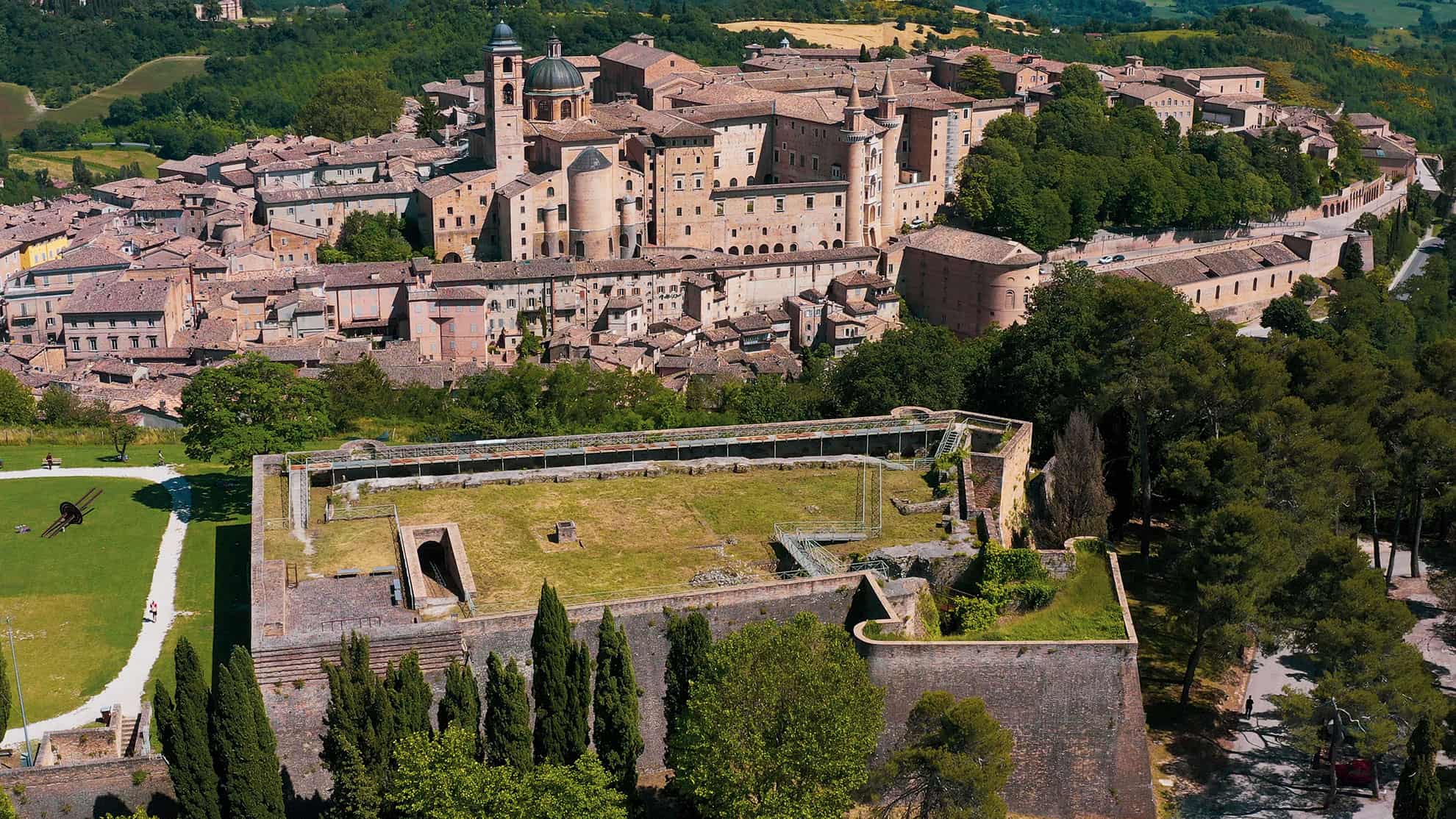 Albornoz Fortress. Photo: Urbino Servizi SpA