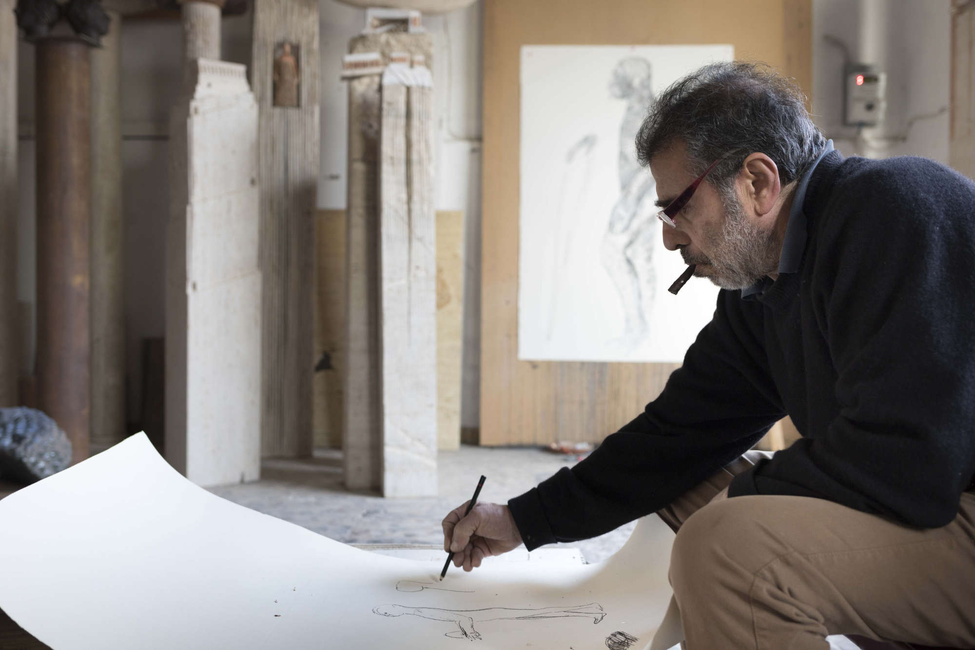 Pietrasanta, eine Ausstellung zu Ehren von Girolamo Ciulla