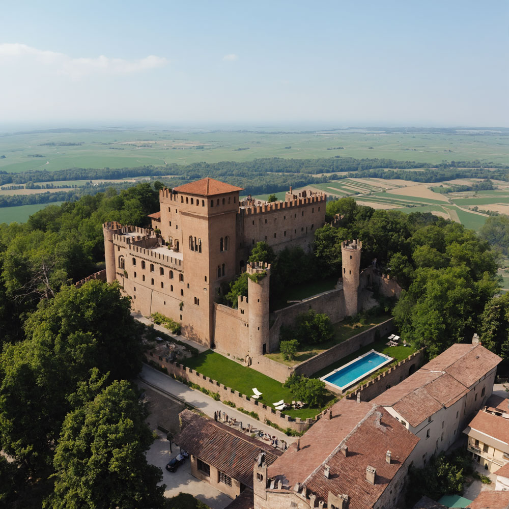 The Castle of Gabiano