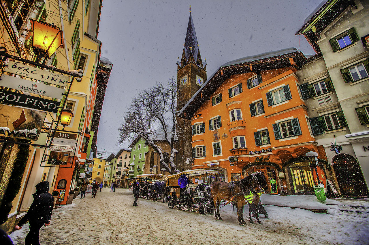 The center of Kitzbühel. Photo: Valerii Tkachenko