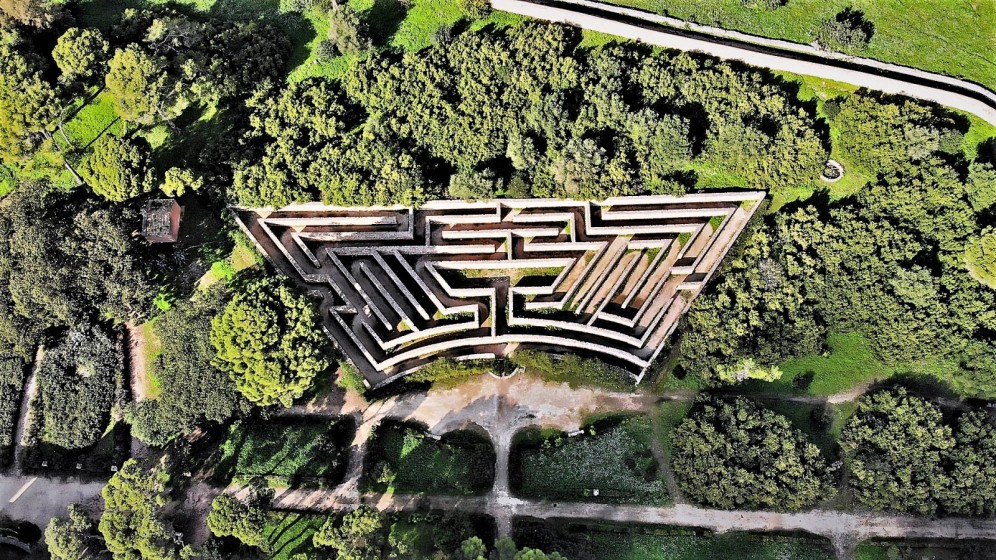 The labyrinth of Donnafugata Castle