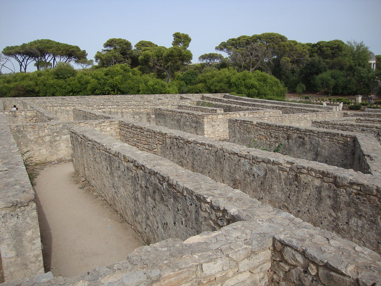 El laberinto del castillo de Donnafugata