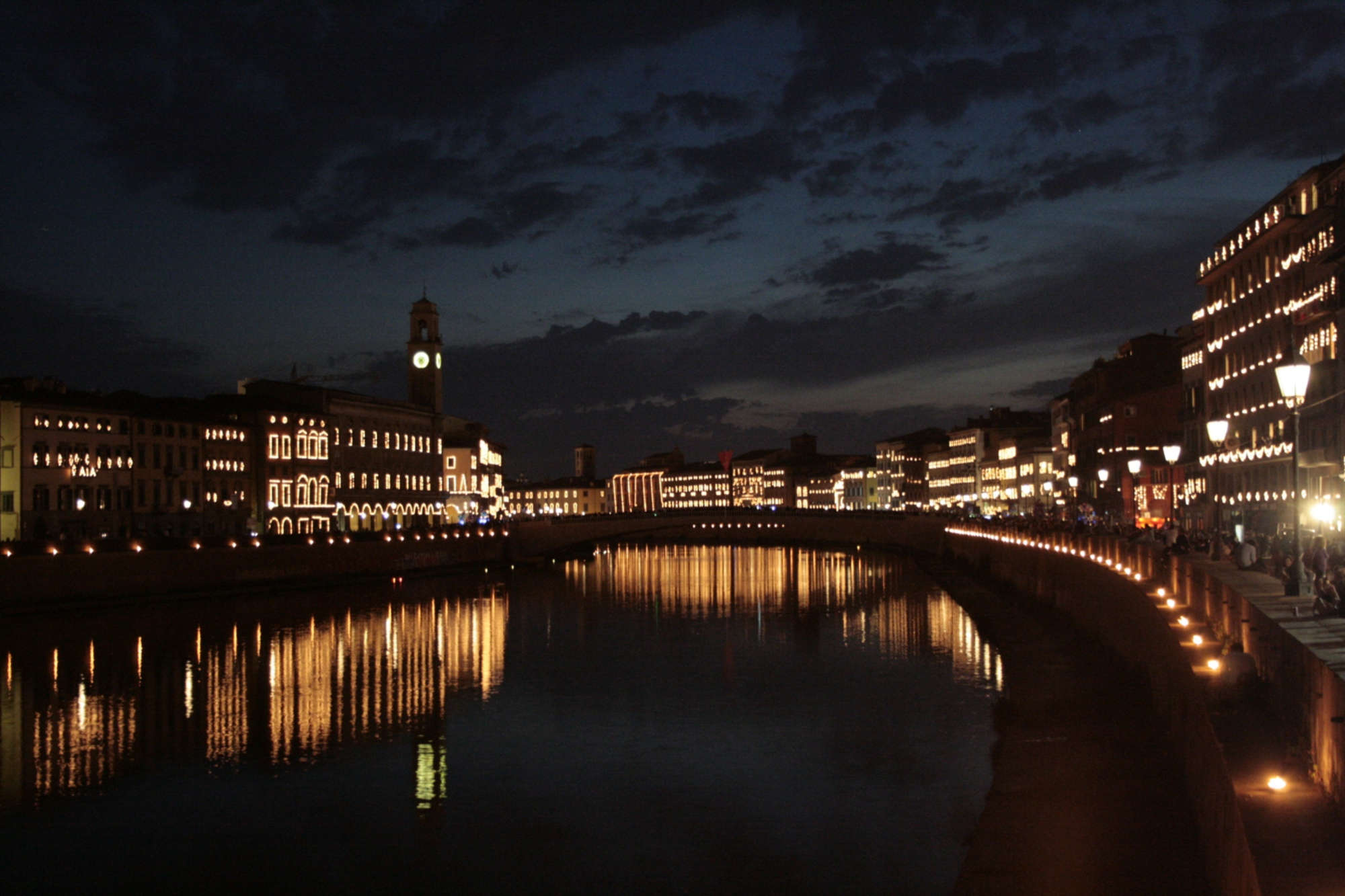 Luminara di San Ranieri in Pisa. Photo: Visit Tuscany