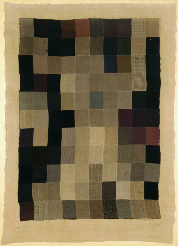 Man Ray, Tapestry (1911; wool sewn onto linen canvas, 210 x 151.8 cm; Paris, Centre Pompidou) Man Ray, Tapestry (1911; wool sewn onto linen canvas, 210 x 151.8 cm; Paris, Centre Pompidou)