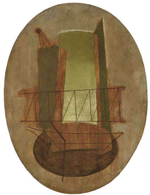 Man Ray, Narcissus (1917; oil on panel, 35.5 x 26.7 cm) Man Ray, Narcissus (1917; oil on panel, 35.5 x 26.7 cm)