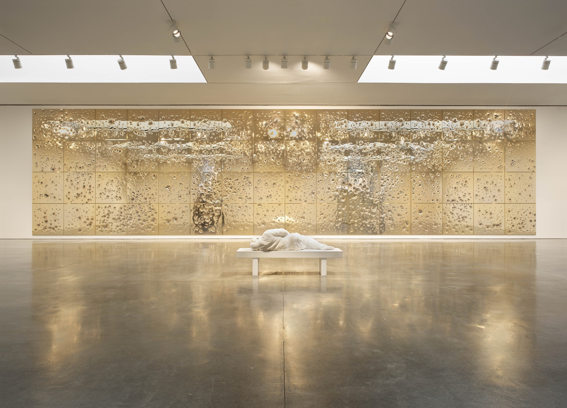 Cattelan's new work reflects on the ease of access to guns