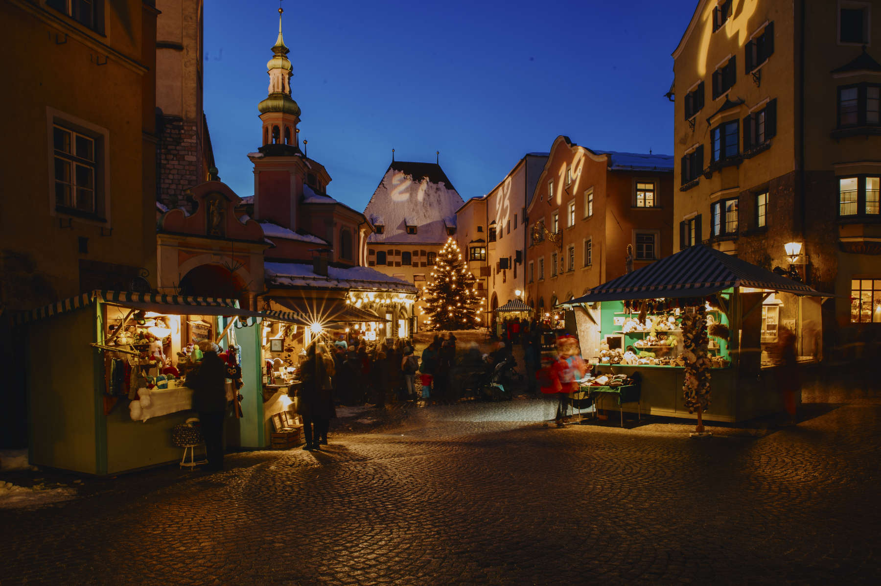 Hall in Tirol Advent Market