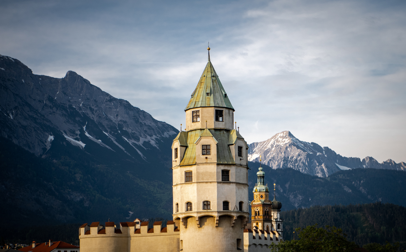 Münzerturm à Hall. Photo : Association touristique de la région de Hall-Wattens