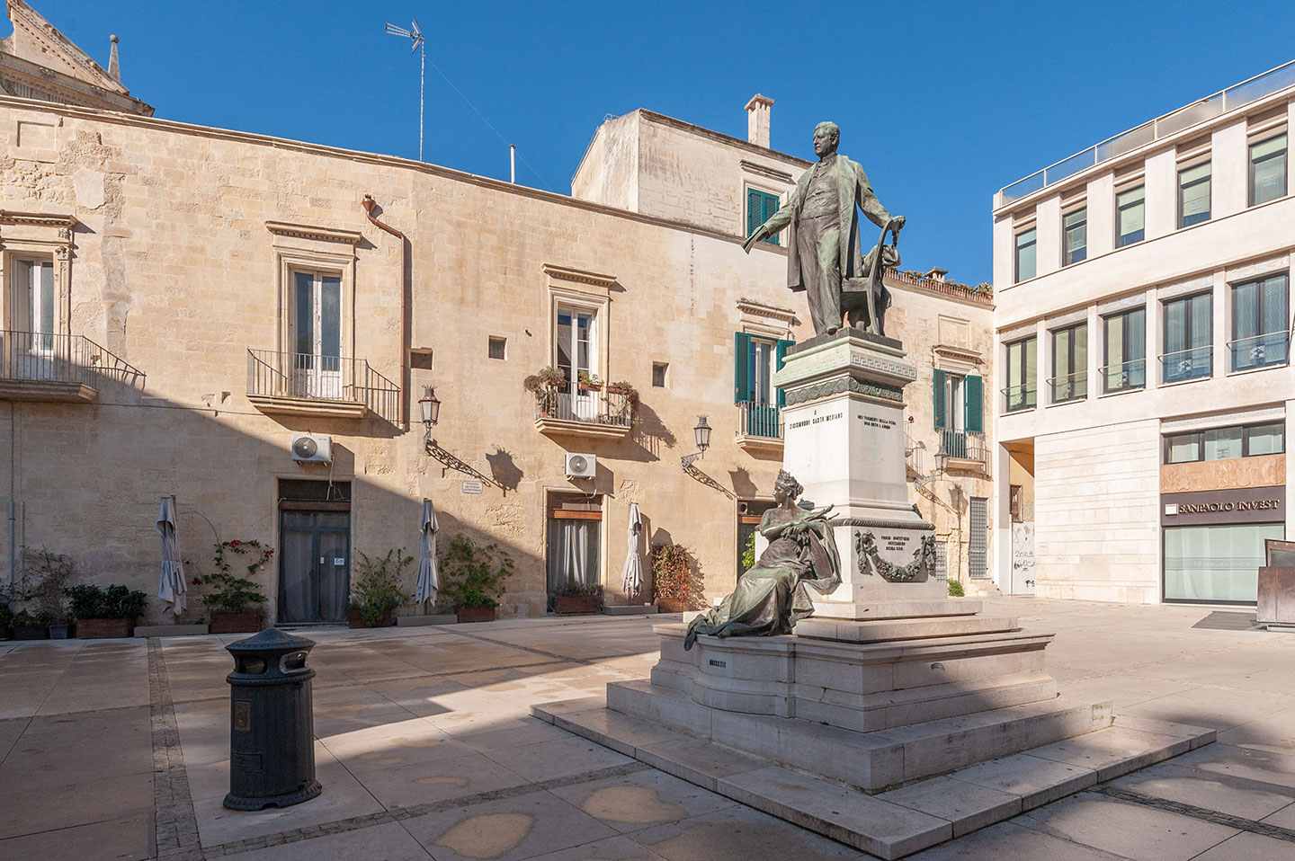 Castromediano Square in Lecce