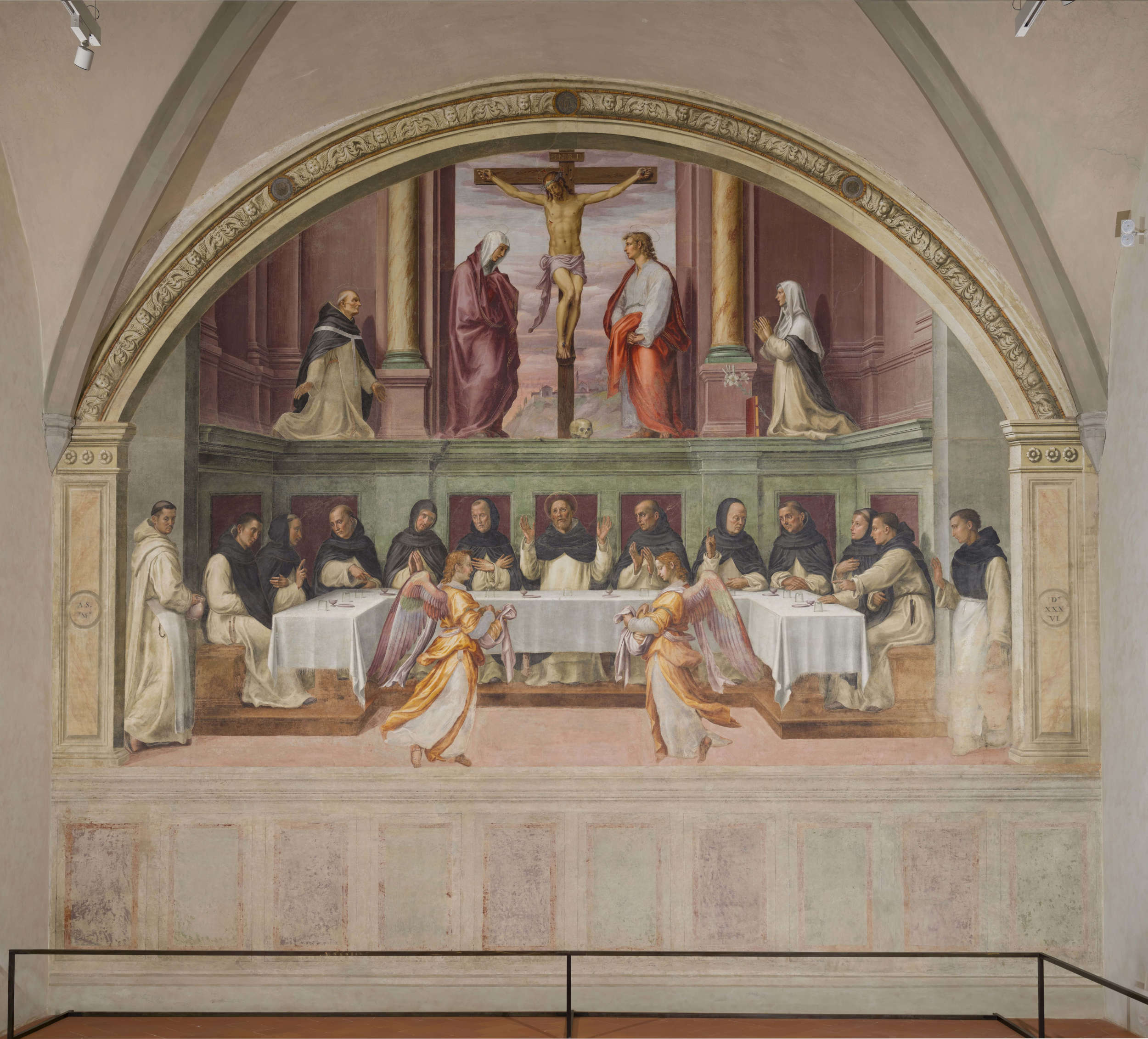 Restauración del Gran Refectorio del Museo de San Marcos de Florencia