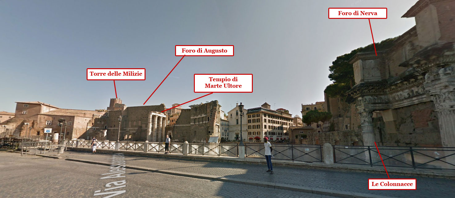 Guide to the monuments of Via dei Fori Imperiali, Rome