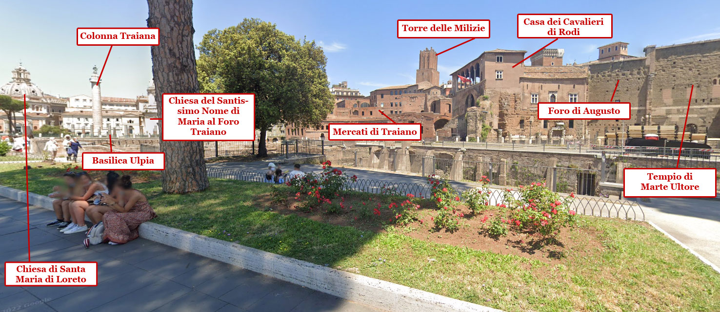 Guide to the monuments of Via dei Fori Imperiali, Rome