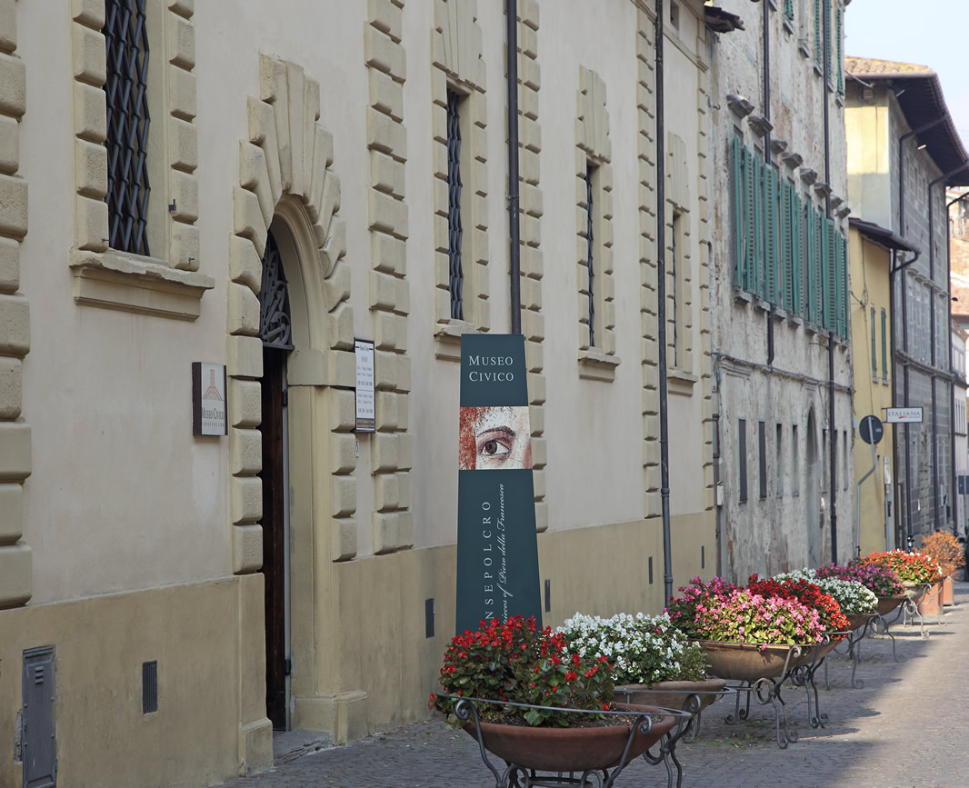 Entrance to the Civic Museum of Sansepolcro