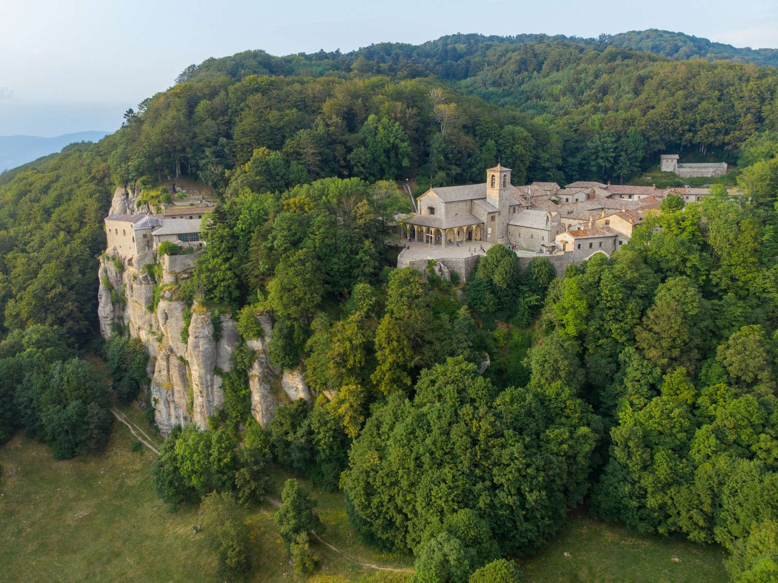 The Sanctuary of La Verna in Chiusi della Verna