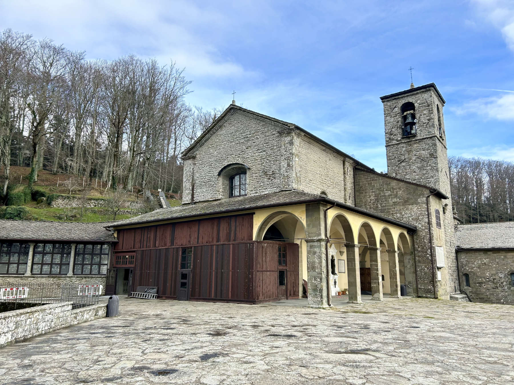 The Sanctuary of La Verna in Chiusi della Verna