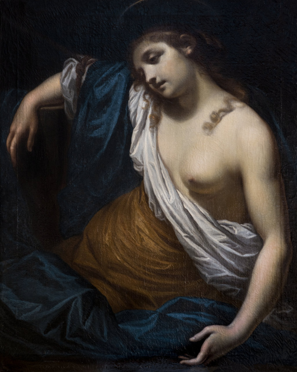 Simone Pignoni, Saint Ursula (oil on canvas, 94 x 72 cm). Maurizio Nobile Fine Art Gallery