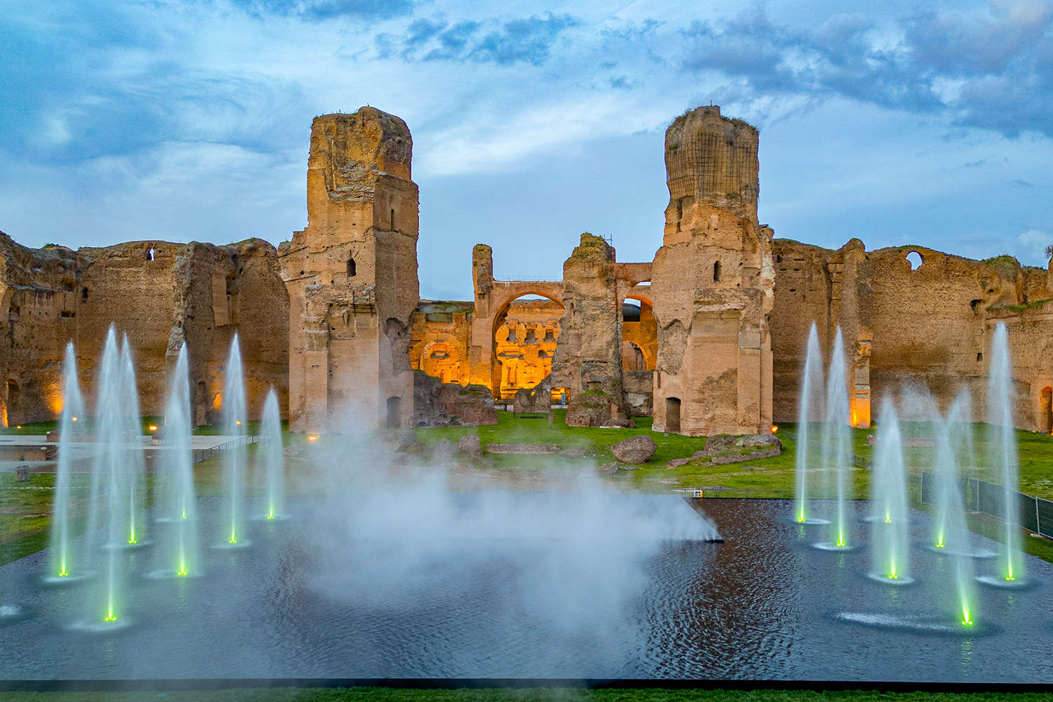 ancient Roman ruins