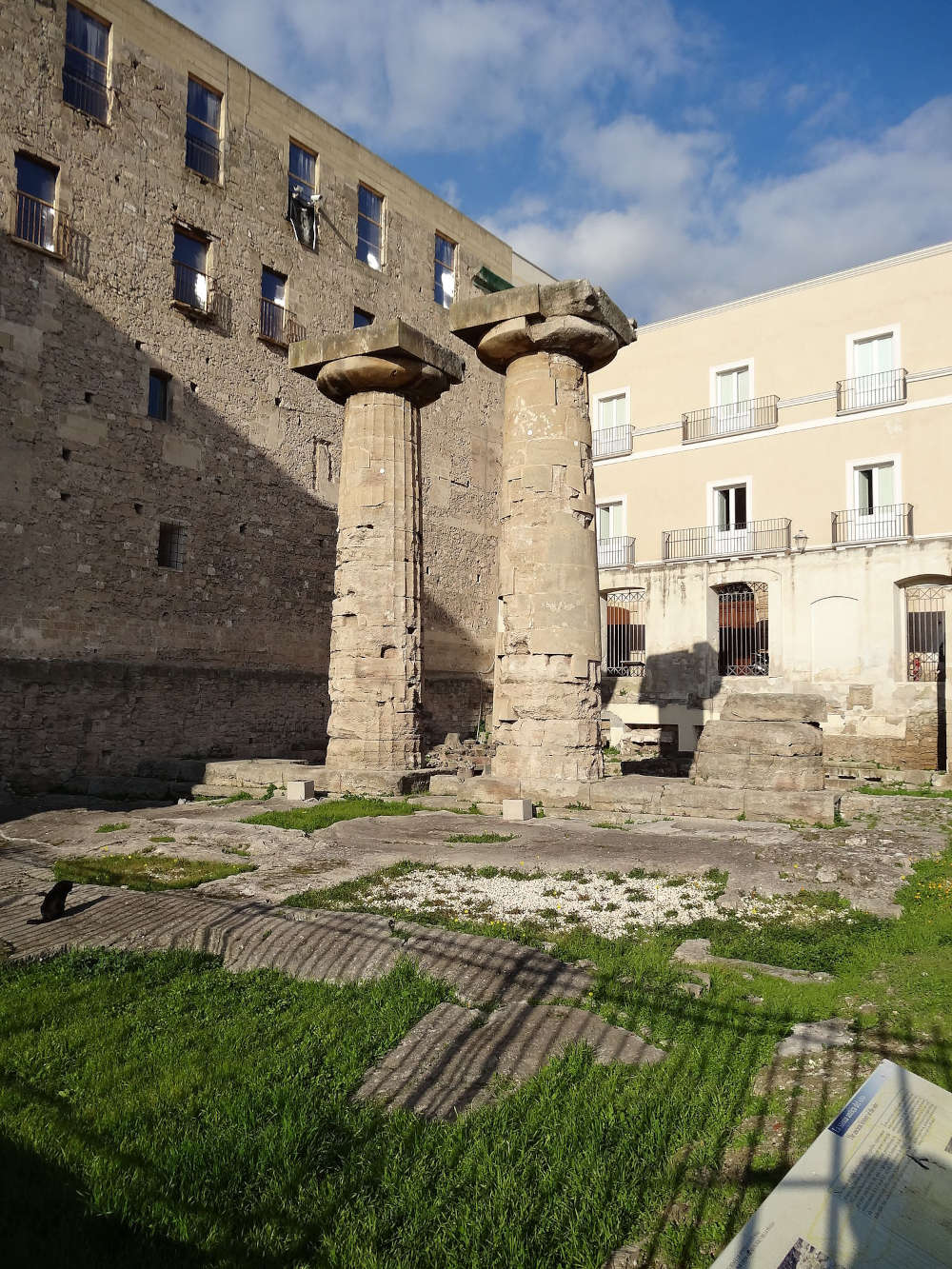 The Temple of Poseidon in Taranto