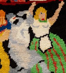 Importante scoperta a Savona: rinvenuti sei tappeti di Arturo Martini. Esposti in mostra