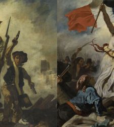 Louvre, restaurata la Libert&agrave; che guida il popolo di Delacroix: ora vediamo i colori originali