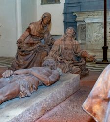 Napoli, si cercano mecenati per il restauro di un capolavoro del '400: il Compianto di Guido Mazzoni