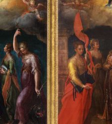 Bologna, restaurato importante dipinto di Lavinia Fontana alla Pinacoteca Nazionale