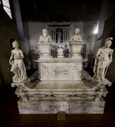 Naples, restored the funeral monument of Don Pedro Alvarez de Toledo
