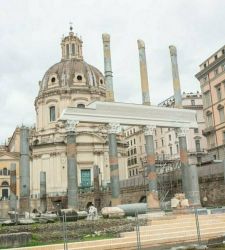 The restoration of the Basilica Ulpia? Not exactly exciting