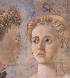 Arezzo, work on Piero della Francesca's Legend of the True Cross completed.