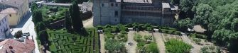 Le labyrinthe du château de Bufalini en Ombrie, l'un des plus anciens au monde