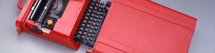 “Una macchia di colore sul colore di tutti i giorni”: la macchina per scrivere Valentine di Olivetti