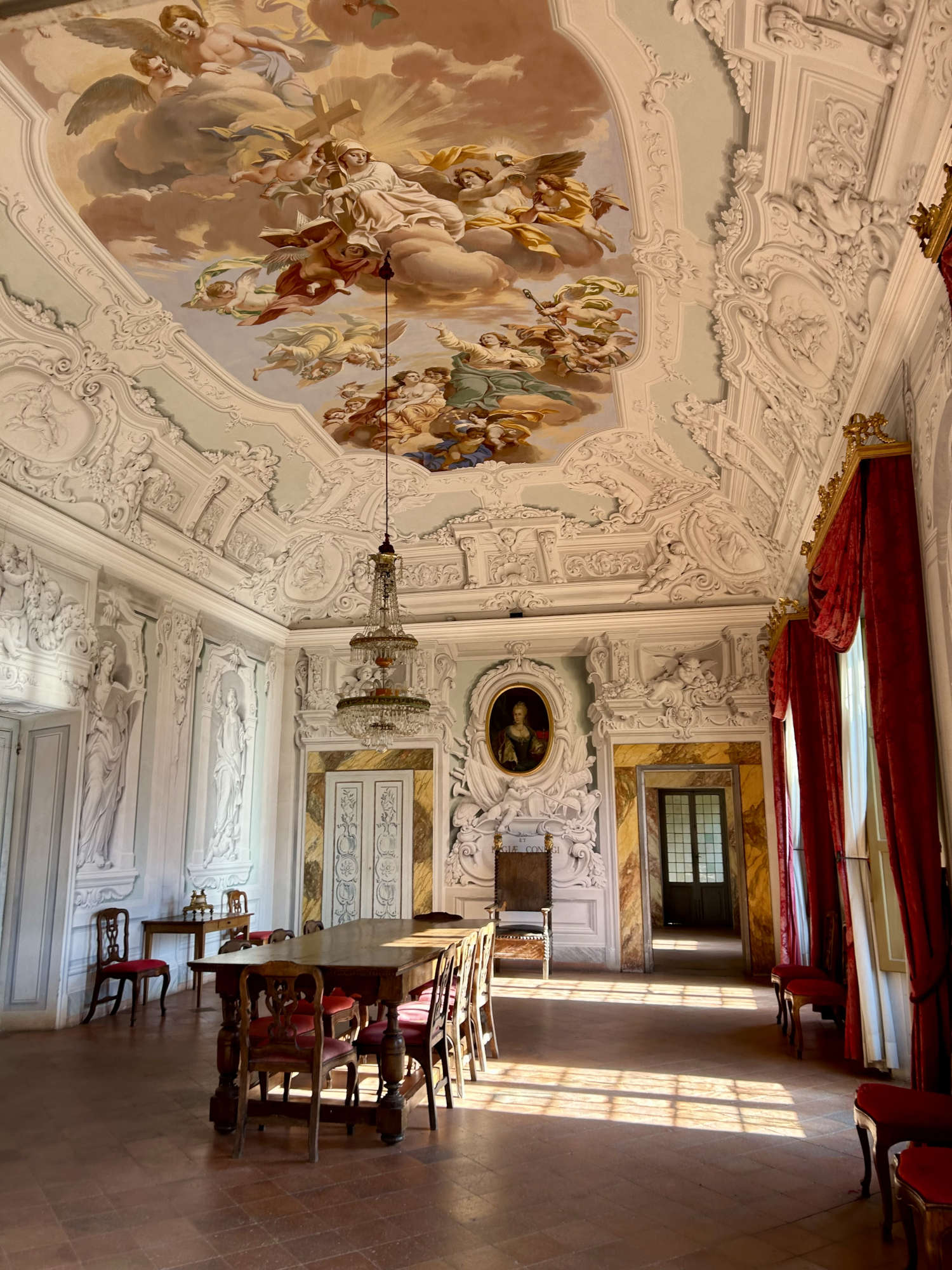 Salón principal de la Casa de Huéspedes del Gran Ducado