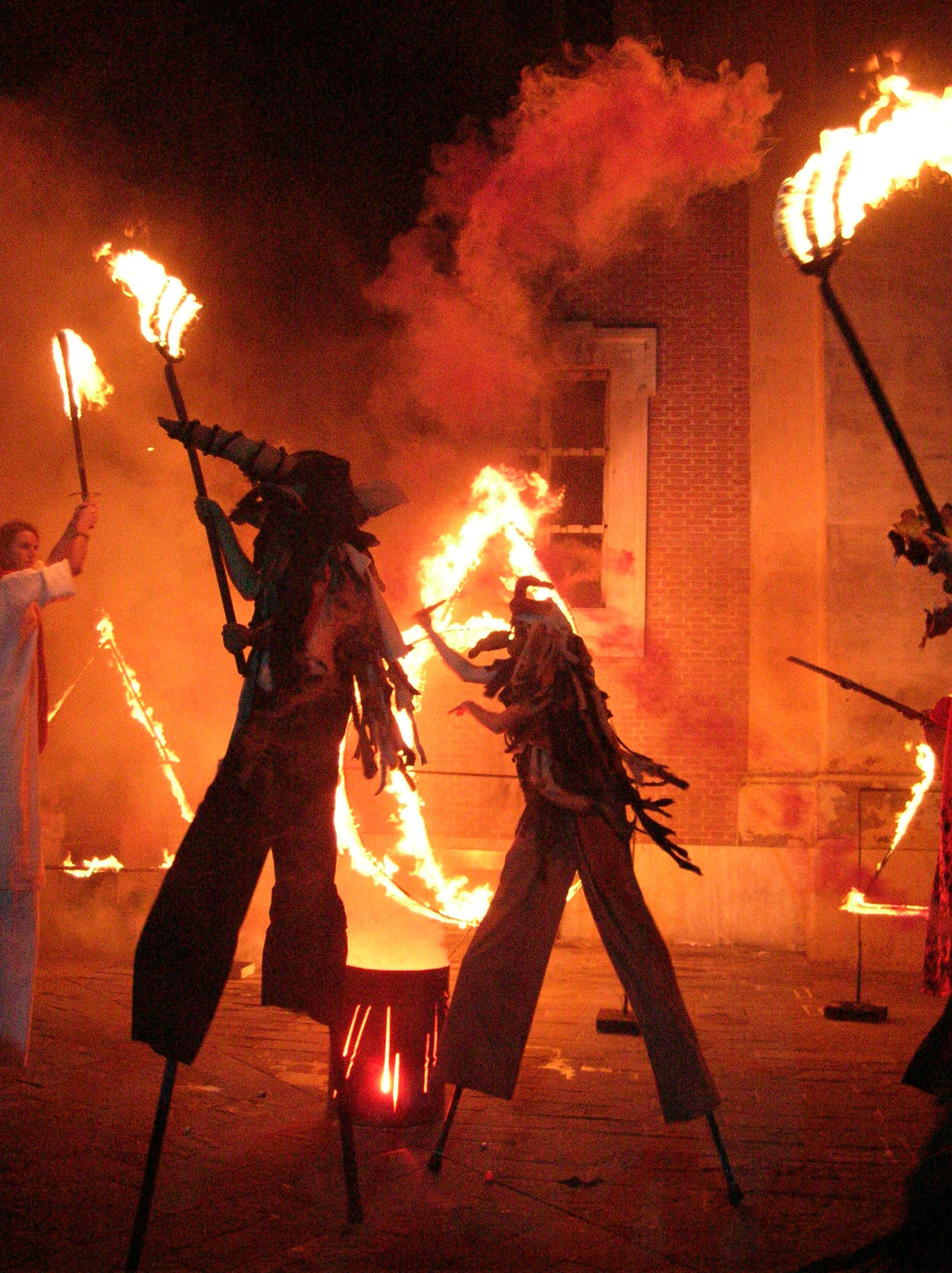 Medieval festivals in the center of Brisighella