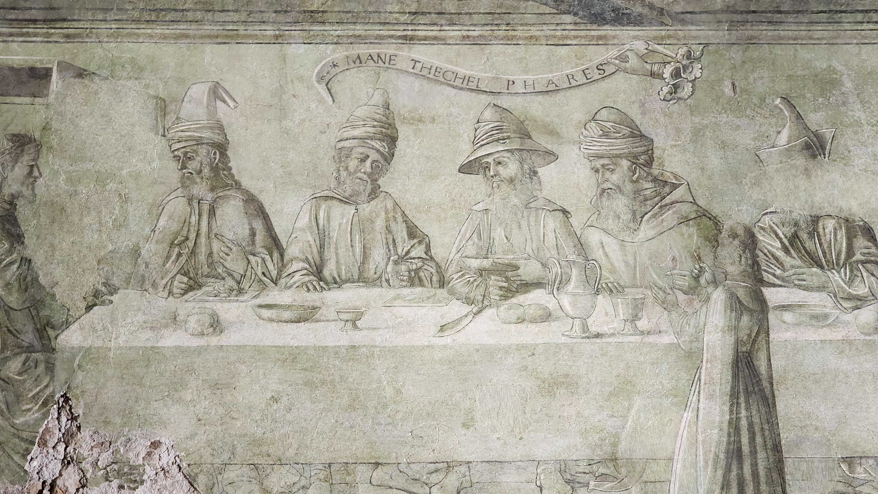 L'affresco del '400 riscoperto e le ultime novità dal cantiere di Palazzo Nardini a Roma