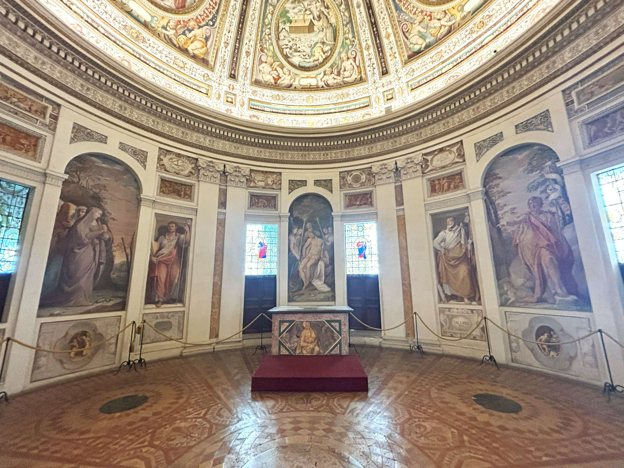 La capilla del Palacio Farnesio