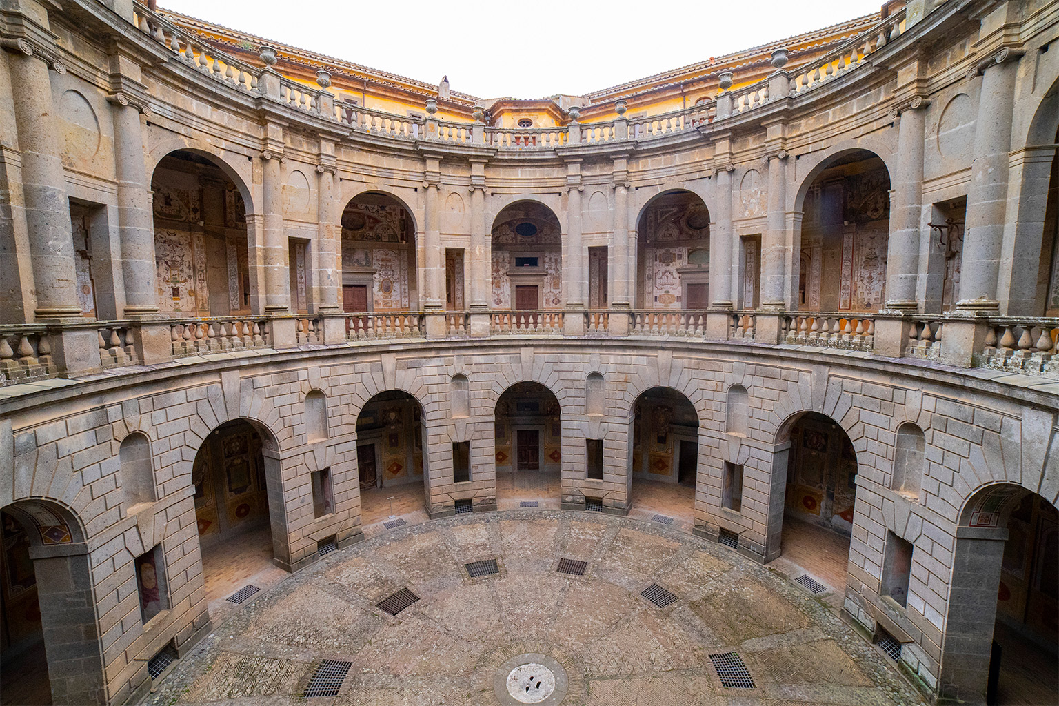 El patio central