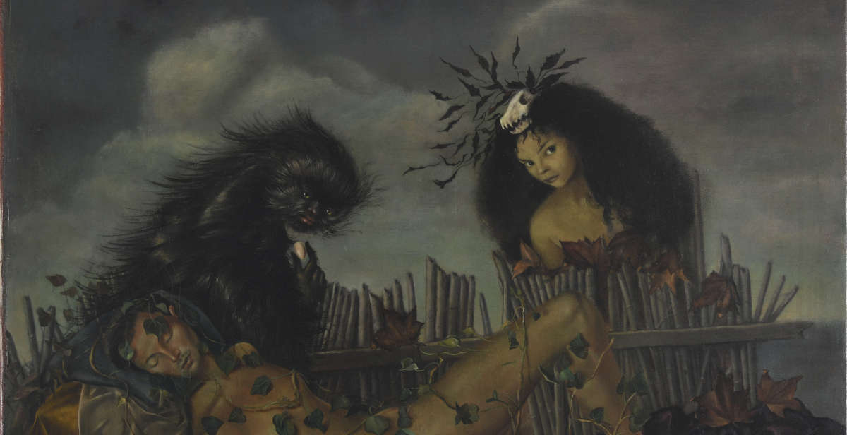 Leonor Fini maga en travesti